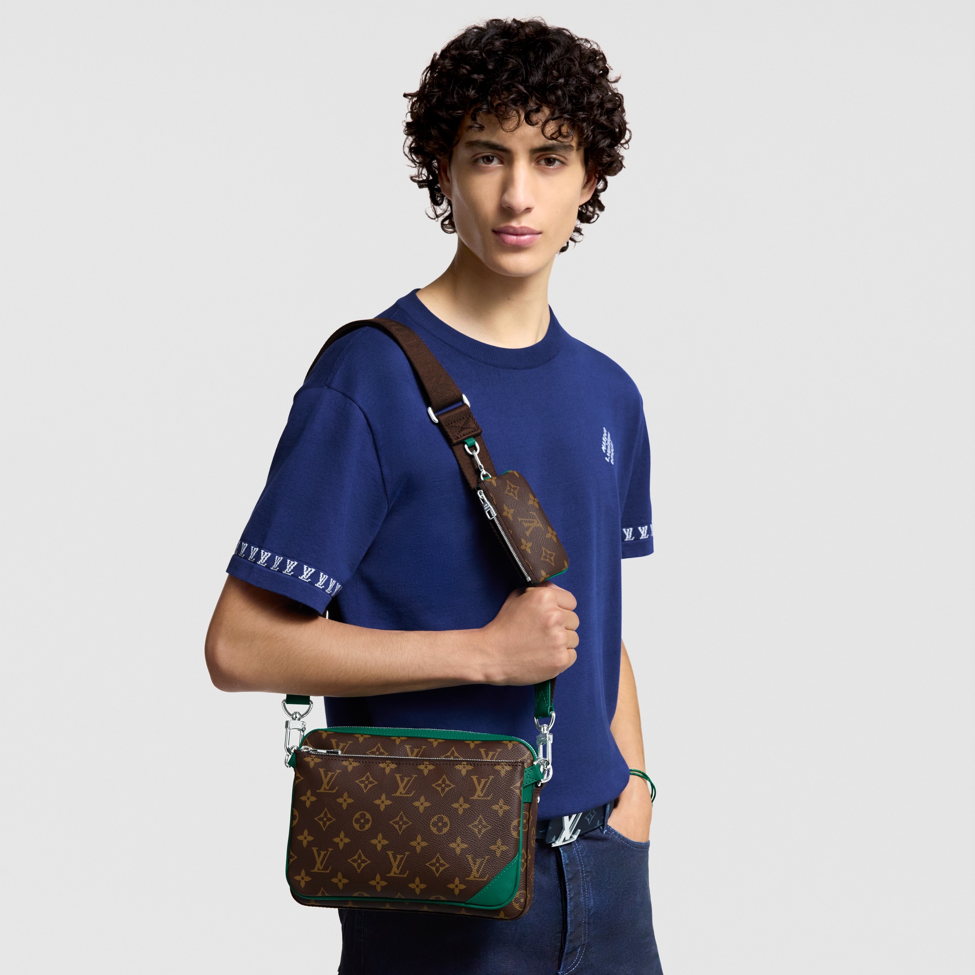 Trio Messenger Monogram Macassar Canvas - Men - Bags | LOUIS VUITTON ®